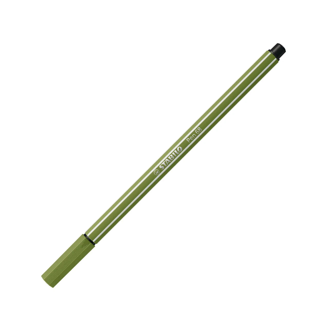 STABILO Pen 68, Premium-Filzstift, Moosgr�n