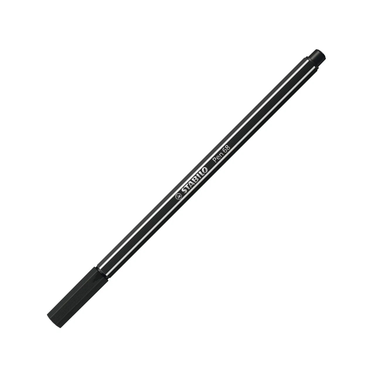 STABILO Pen 68, Premium-Filzstift, Schwarz