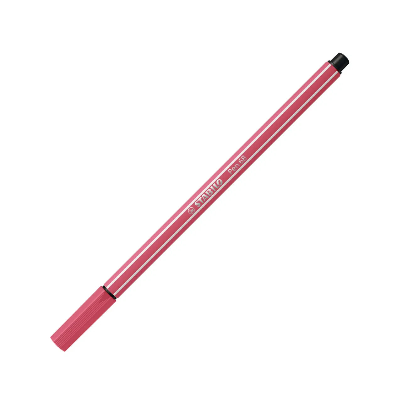 STABILO Pen 68, Premium-Filzstift, Erdbeerrot