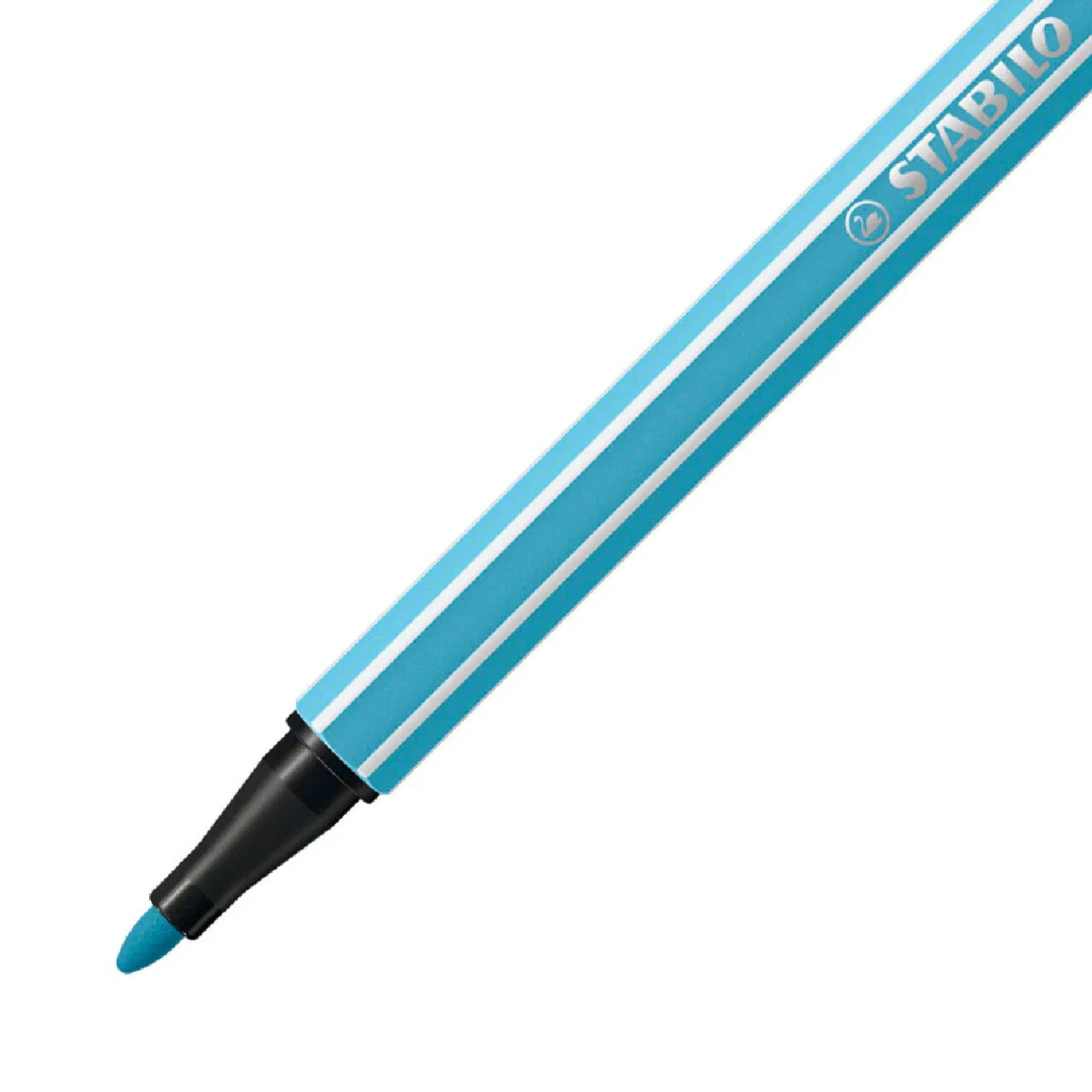 STABILO Pen 68, Premium-Filzstift, Azurblau Bild 2