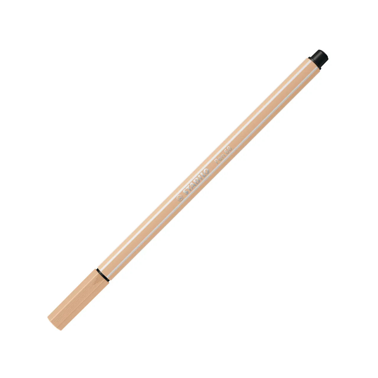 STABILO Pen 68, Premium-Filzstift, Beige