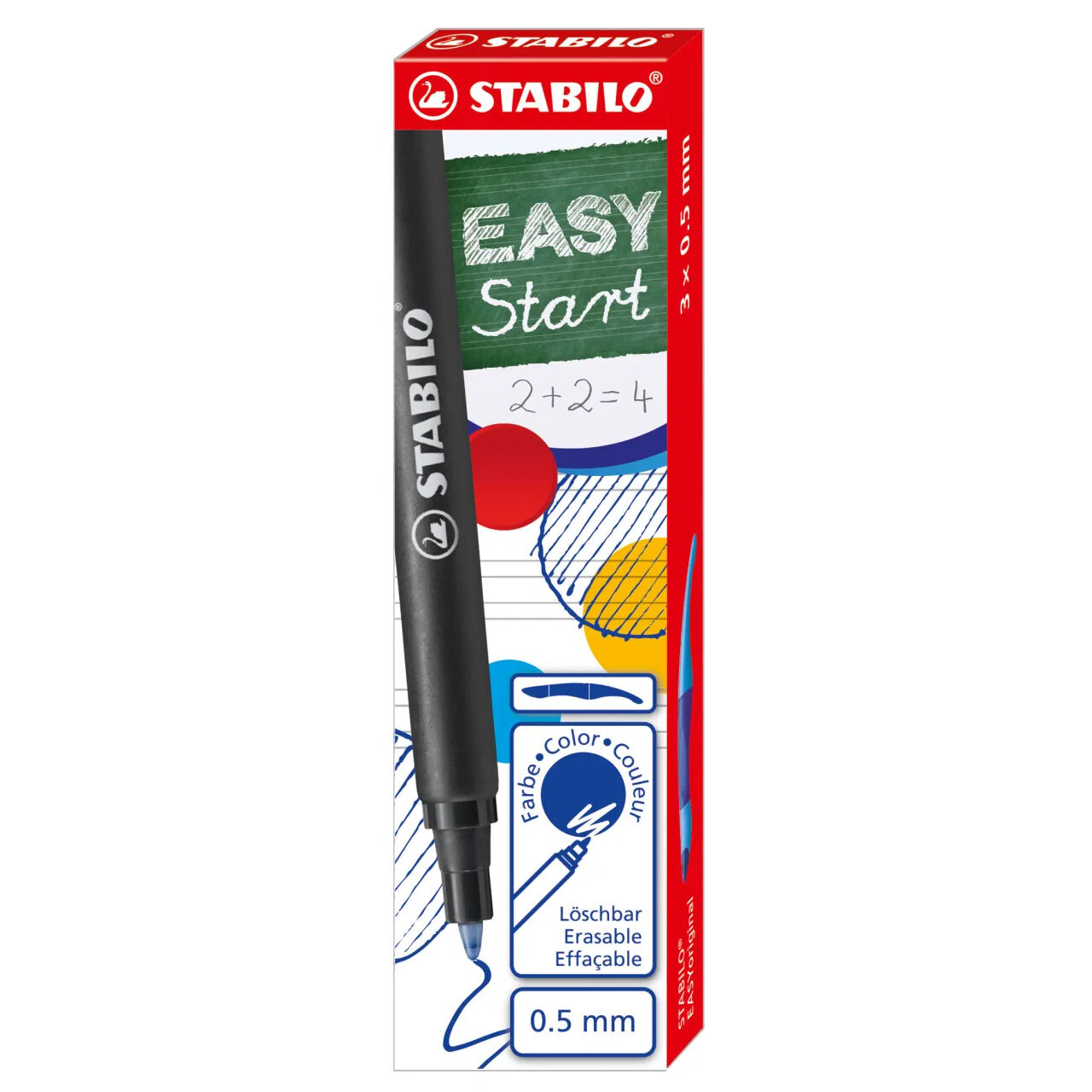 STABILO EASYoriginal Nachf�ll-Patrone Medium, Blau, 3er Schachtel Bild 3