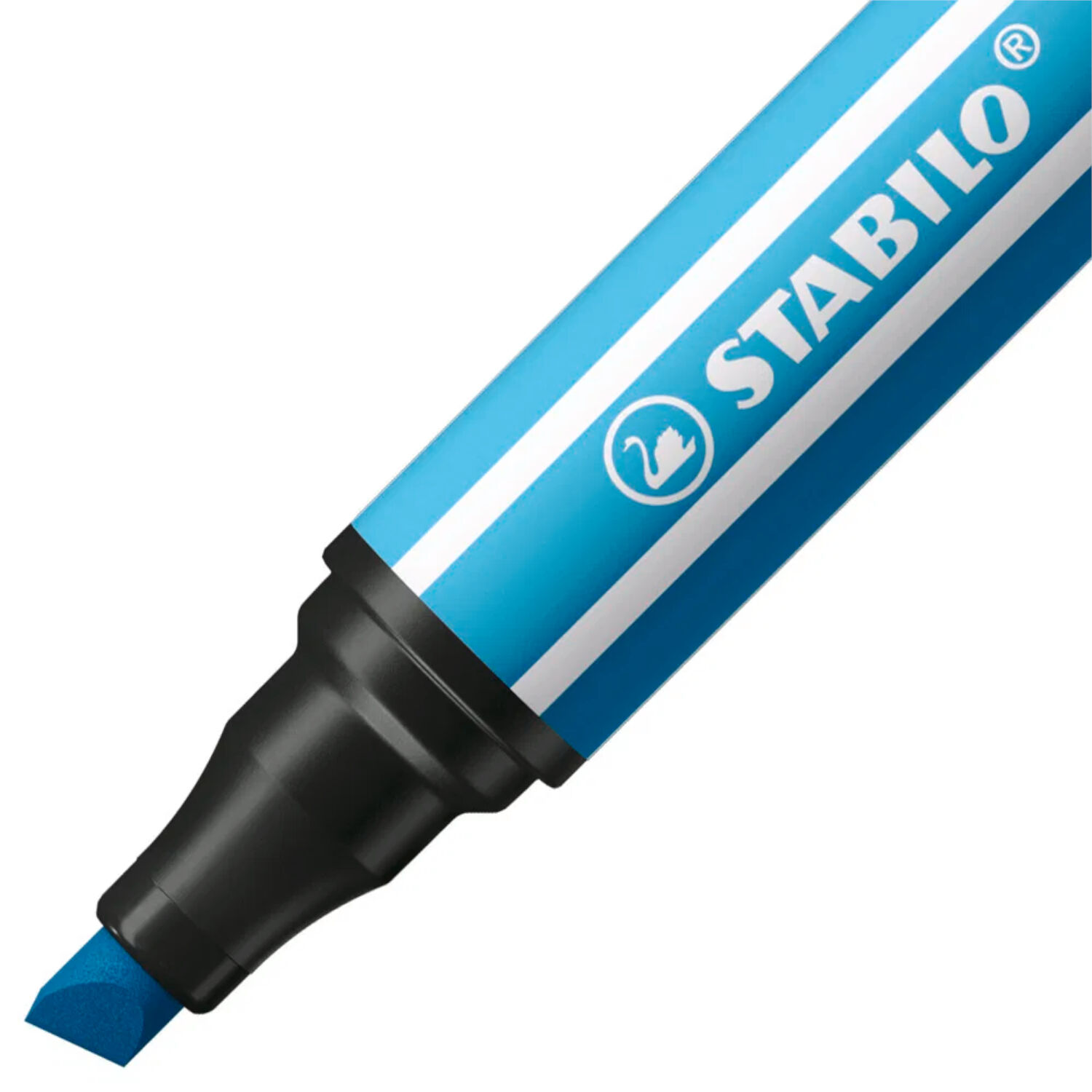 STABILO Pen 68 MAX, Premium-Filzstift mit Keilspitze, 12er Etui ARTY Bild 2