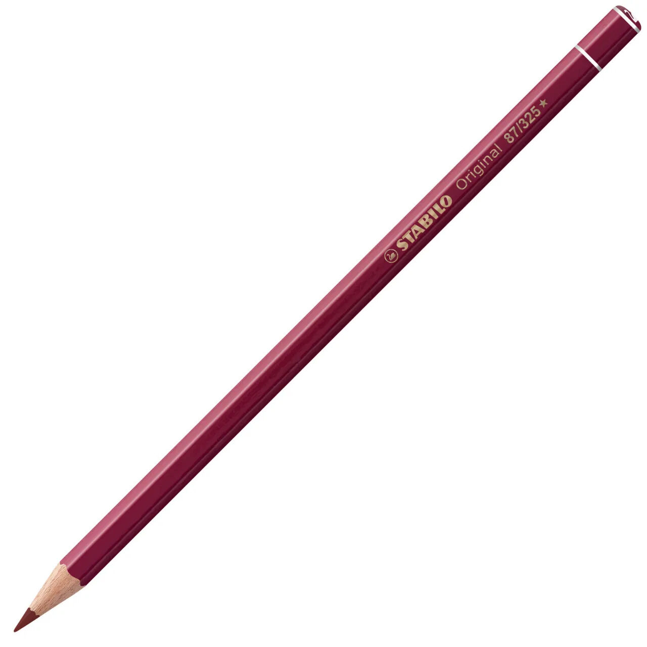 STABILO Original Premium-Buntstift, Einzelstift, Karminrot dunkel
