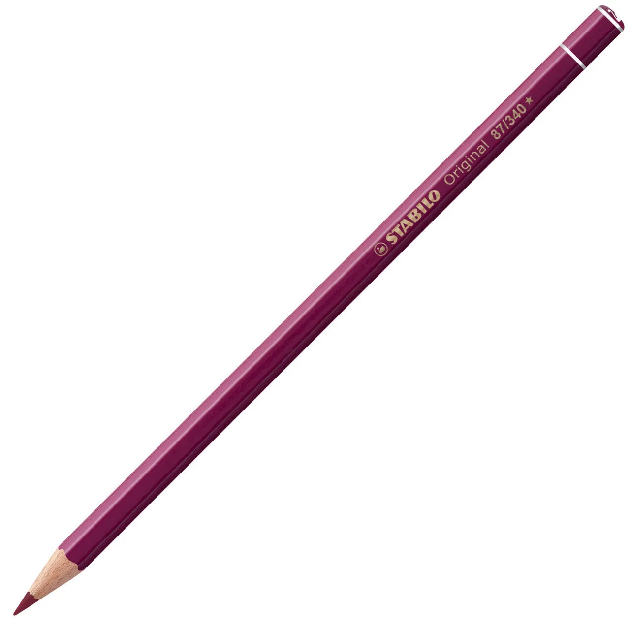 STABILO Original Premium-Buntstift, Einzelstift, Rotviolett