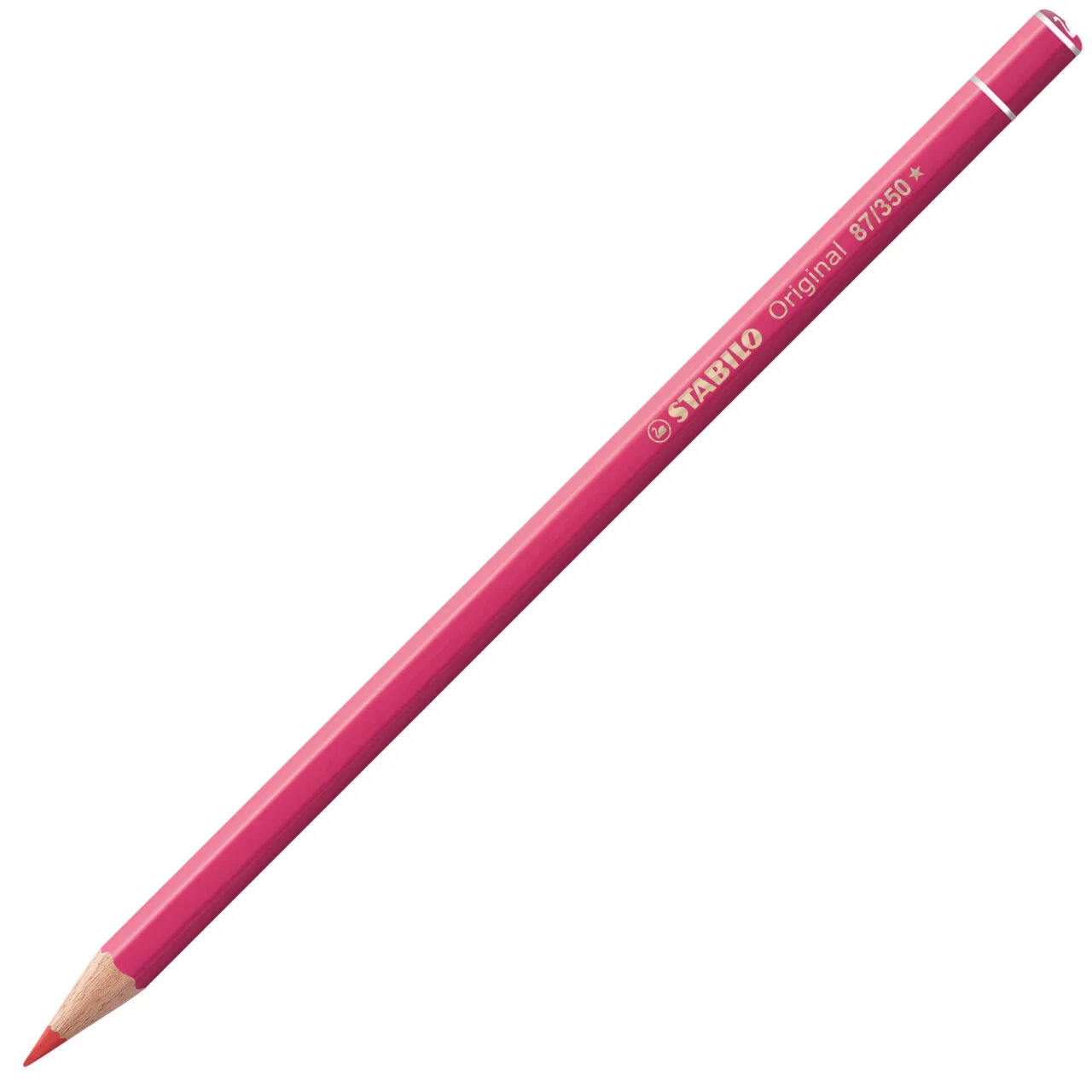 STABILO Original Premium-Buntstift, Einzelstift, Krapprosa hell