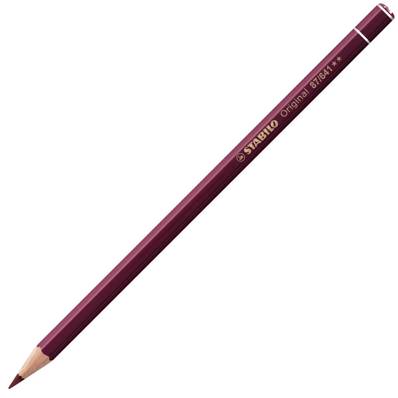 STABILO Original Premium-Buntstift, Einzelstift, Caputmortuum Violett mittel