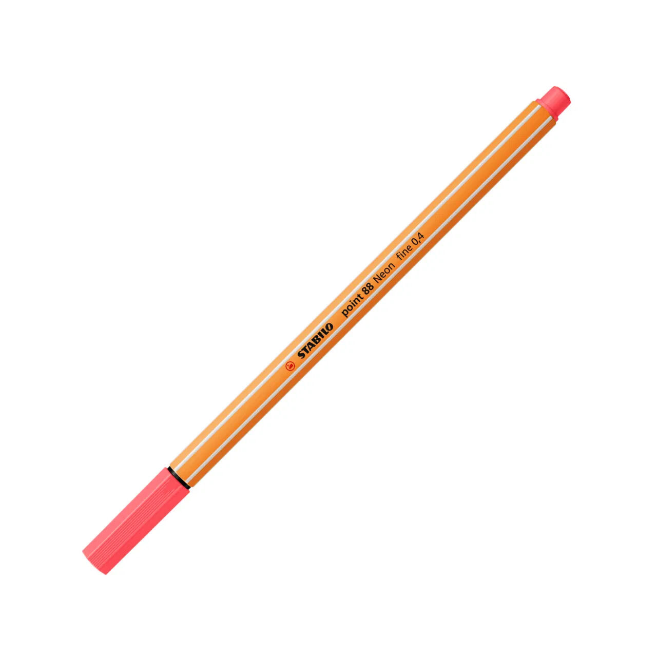 STABILO point 88 Fineliner, Neon-Rot