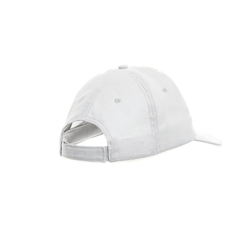 Baseball-Cap f�r Erwachsene, gr��enverstellbarer Klettverschluss, Wei� Bild 2