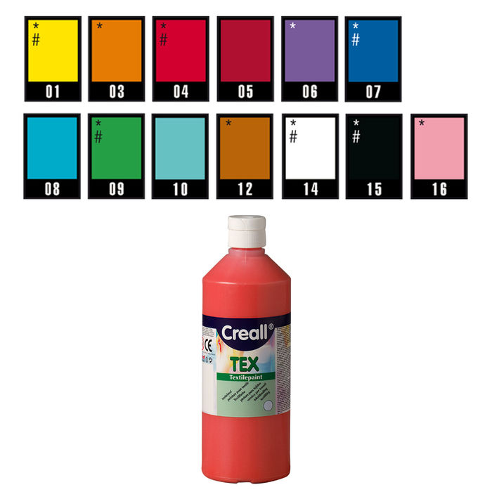 Stoffmal- und Druckfarbe 500 ml, Wei� PREISHIT Bild 2