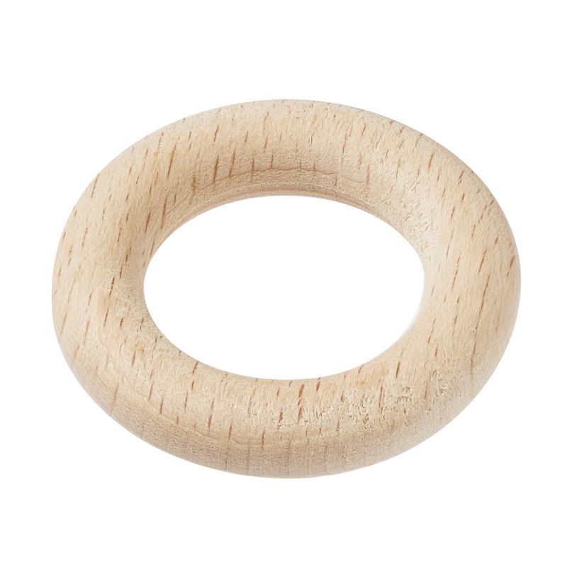 NEU Holzringe Buche natur, 5 St�ck, 35x7 mm
