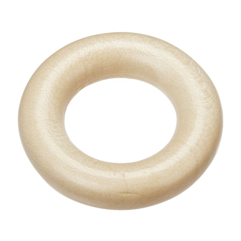 SALE Holzring, 2 St�ck, 36x8 mm, Natur lackiert