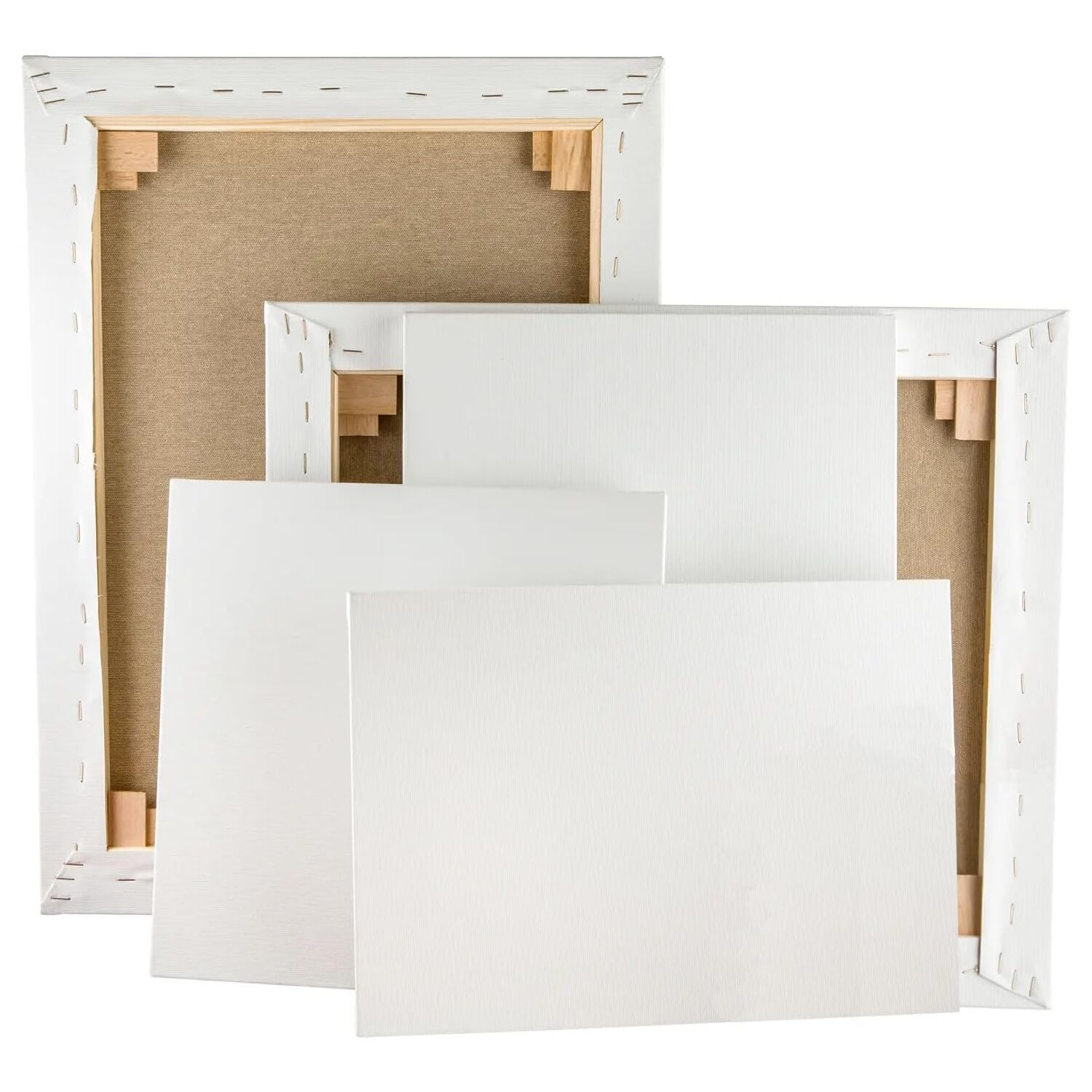 NEU Keilrahmen Studienqualit�t / Leinwand Basic, mehrfach grundiert, 10x10 cm, 1 St�ck