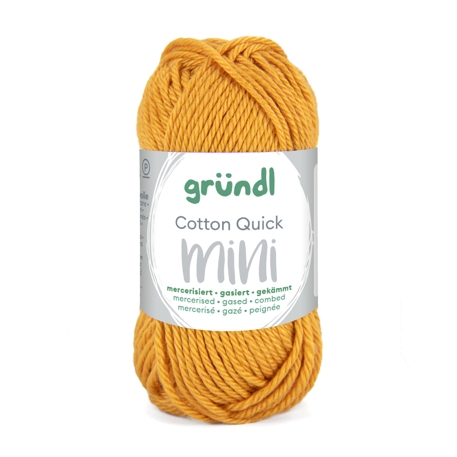 NEU Baumwollgarn / H�kelgarn, Cotton Quick Mini, 15 g, Senf
