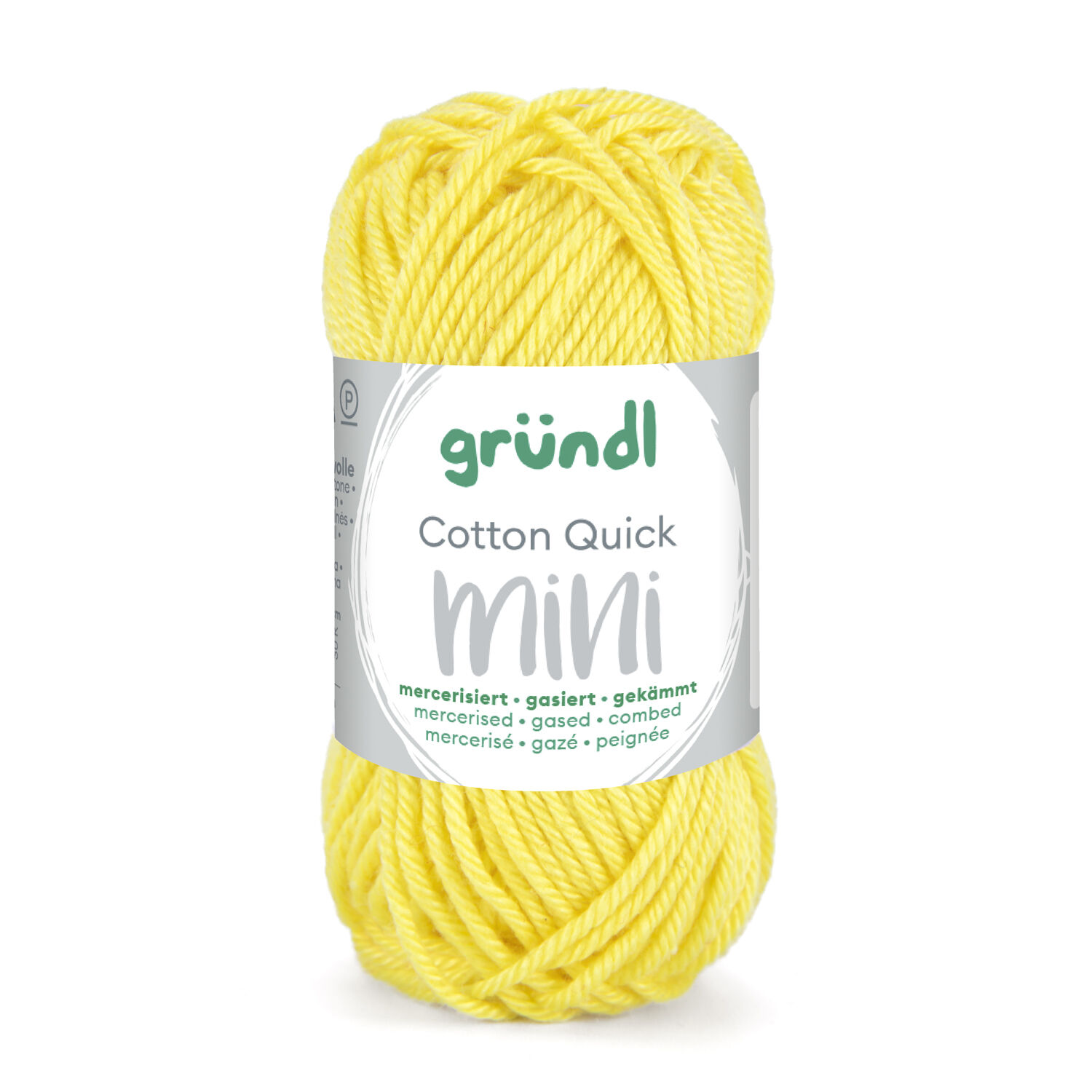 NEU Baumwollgarn / H�kelgarn, Cotton Quick Mini, 15 g, Gelb