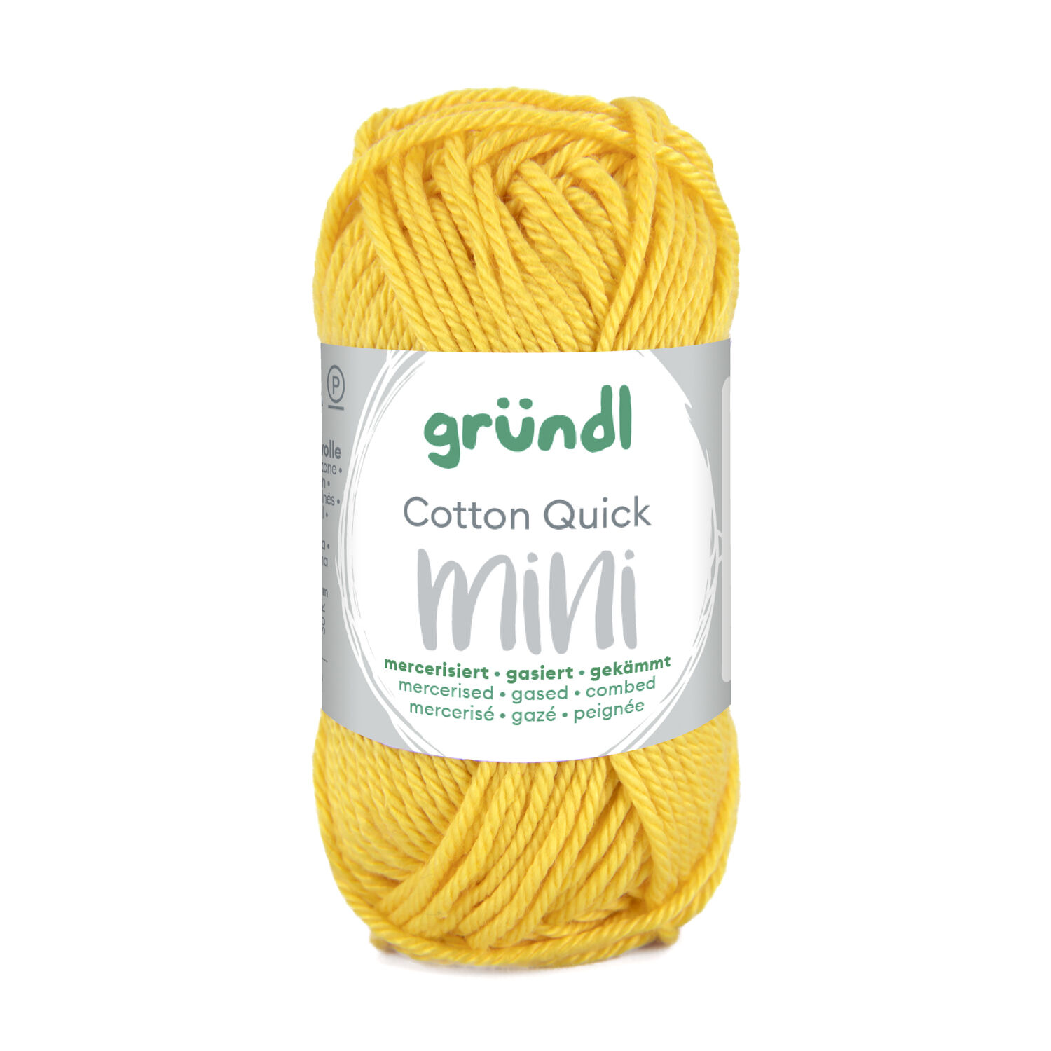 NEU Baumwollgarn / H�kelgarn, Cotton Quick Mini, 15 g, Maisgelb