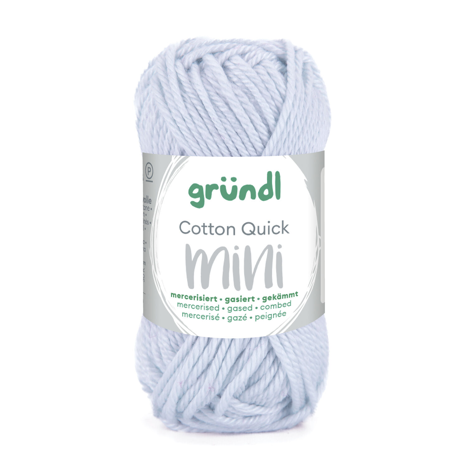 NEU Baumwollgarn / H�kelgarn, Cotton Quick Mini, 15 g, Blassblau