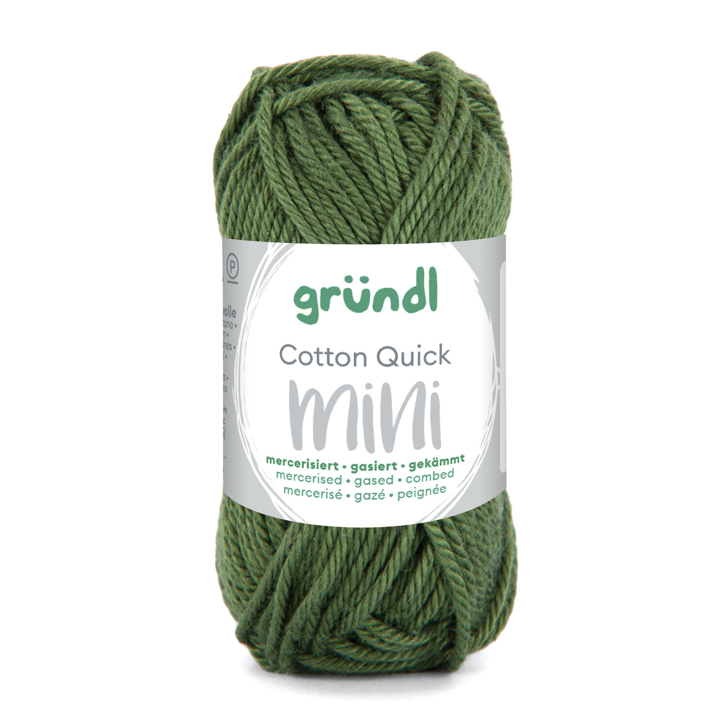 NEU Baumwollgarn / H�kelgarn, Cotton Quick Mini, 15 g, Moos