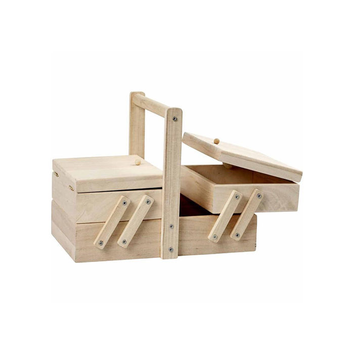 SALE N�hk�stchen, 24x16x19 cm, 5 F�cher
