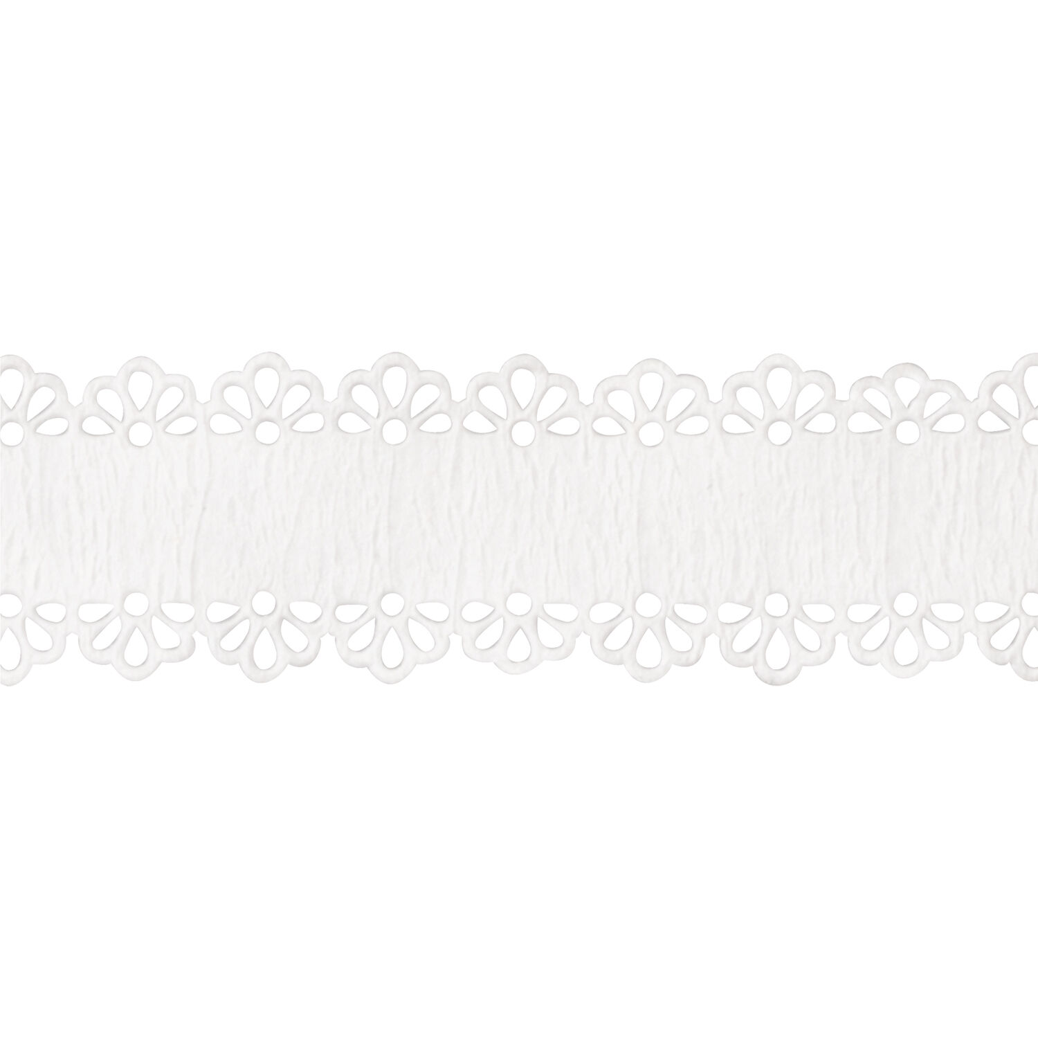 NEU Papierspitze selbstklebend, 2 m x 14 mm, Wei� Bild 3
