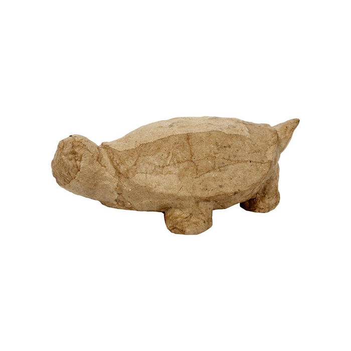 SALE Pappmach� Schildkr�te, ca. 13x4,5 cm