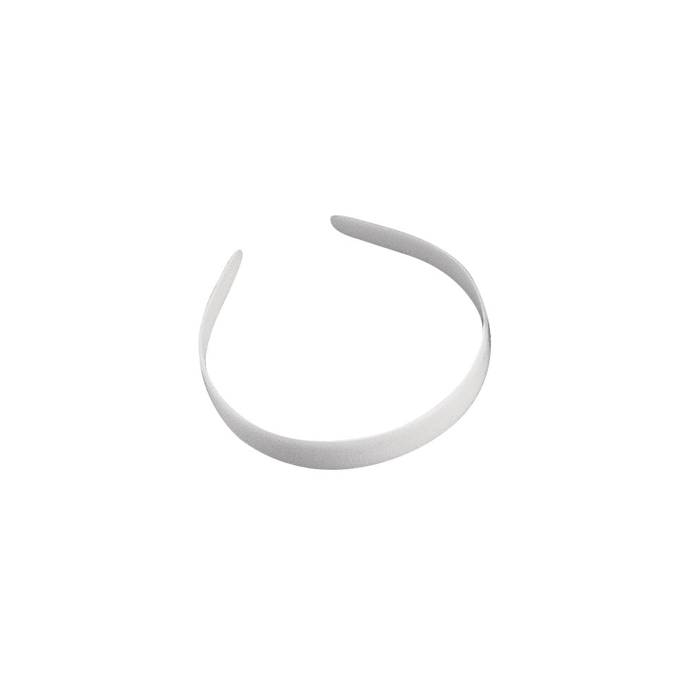 Rayher Haarreif wei� Kunststoff, ca. 2cm breit
