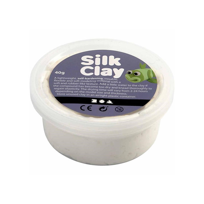 SALE Silk Clay Modelliermasse, 40g, wei�