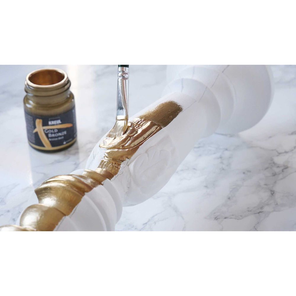 NEU Kreul Silber Bronze / Hochgl�nzende Fl�ssigbronze, 50ml Bild 2