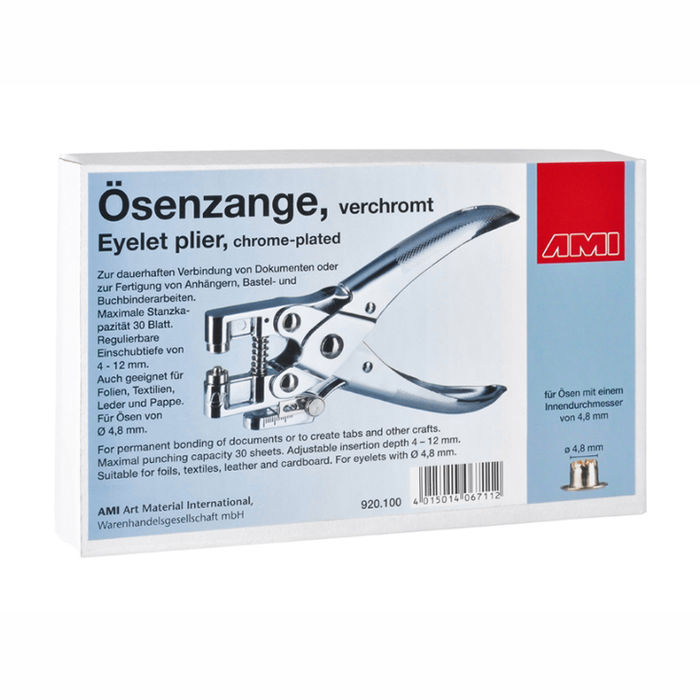 SALE �senzange, verchromt, f�r 4,8mm �sen