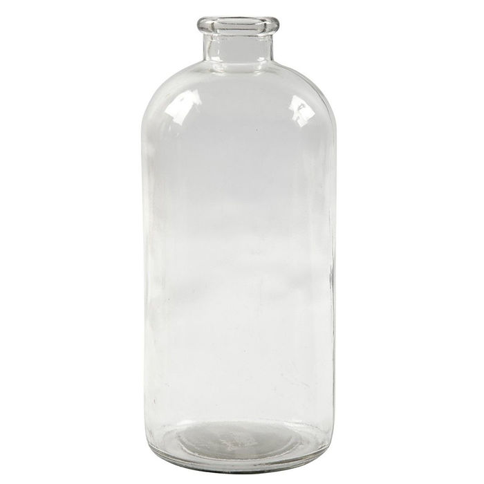SALE Apotheker-Flasche aus Glas, 24,5x10,5cm