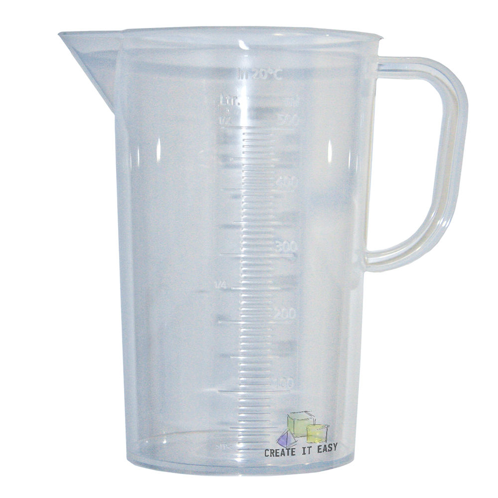 SALE Create It Easy Mischbecher / R�hr- und Messbecher transparent, 500ml, 1 St�ck