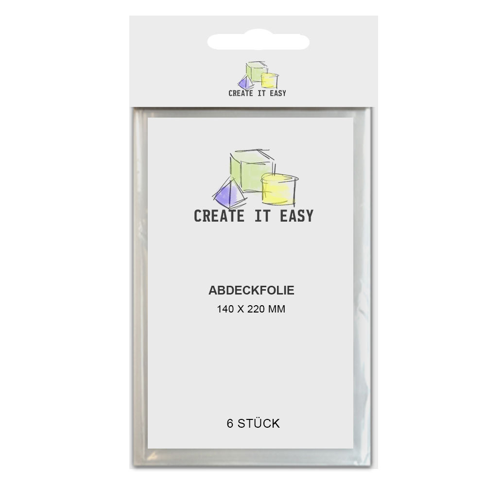 Create It Easy Abdeckfolie f�r Gie�harz und Polyesterharz 140 x 220mm