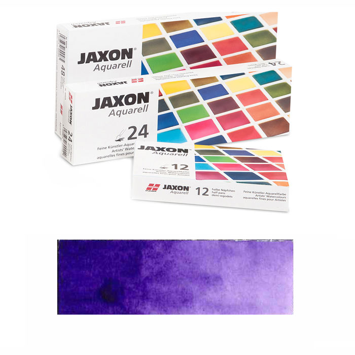 SALE Jaxon Aquarellfarbe, 1/2 Napf, Perm. Violett
