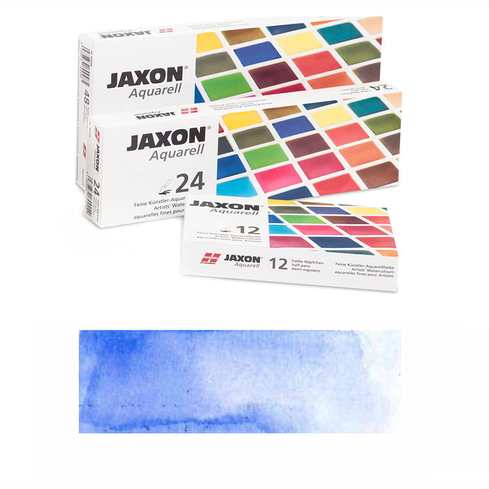 SALE Jaxon Aquarellfarbe, 1/2 Napf, Ultramarinblau