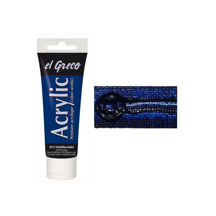 Kreul EL GRECO Acrylfarbe Kobaltblau dunkel 150 ml