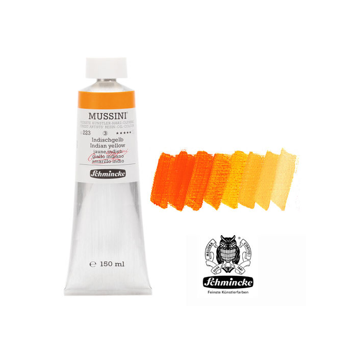 SALE MUSSINI K�nstler-�lfarbe, Indischgelb, 150 ml