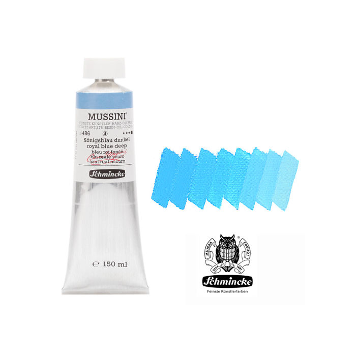 SALE MUSSINI K�nstler-�lfarbe, K�nigsblau dunkel, 150ml