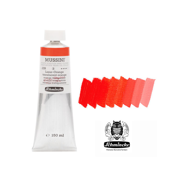 SALE MUSSINI K�nstler-�lfarbe, Lasur-Orange, 150 ml