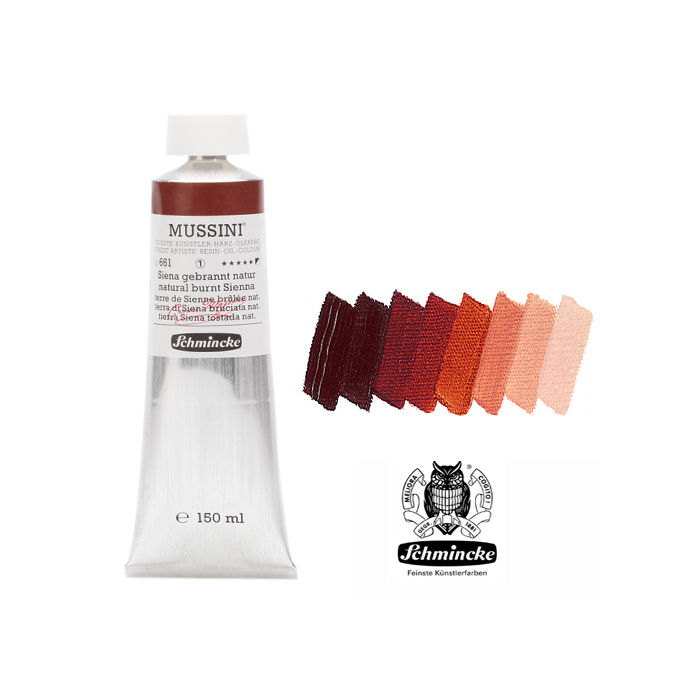 SALE MUSSINI K�nstler-�lfarbe, Siena gebrannt natur, 150ml