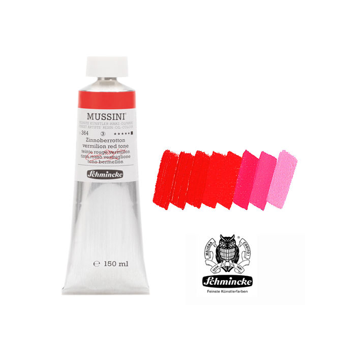 SALE MUSSINI K�nstler-�lfarbe, Zinnoberrot, 150 ml