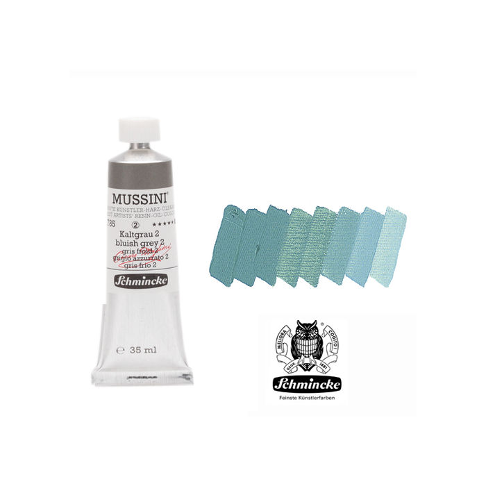 SALE MUSSINI K�nstler-�lfarbe, Kaltgrau 2, 35 ml