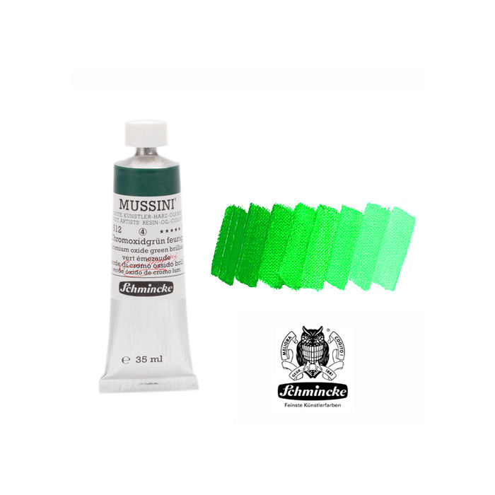 SALE MUSSINI K�nstler-�lfarbe, Chromoxidgr�n feurig 35ml