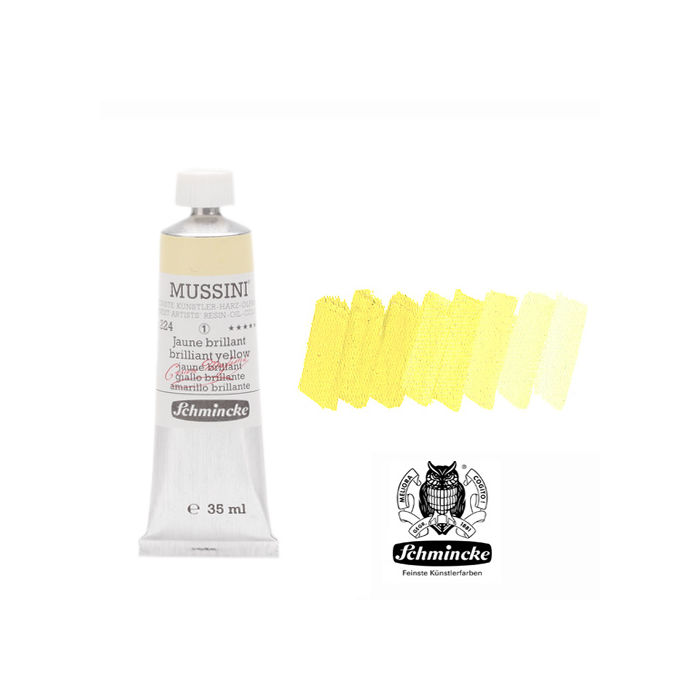 SALE MUSSINI K�nstler-�lfarbe, Jaune brillant, 35 ml