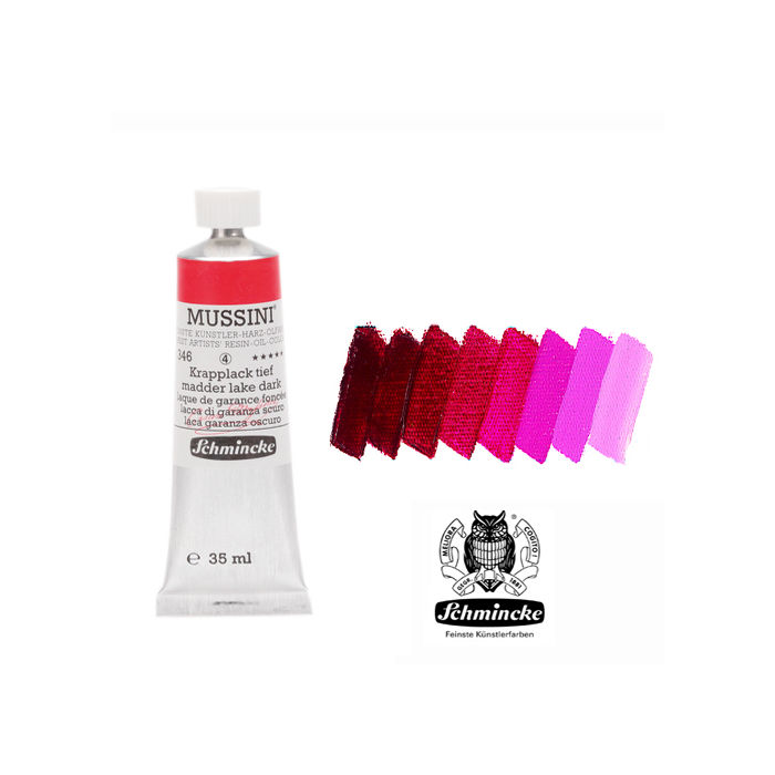 SALE MUSSINI K�nstler-�lfarbe, Krapplack tief, 35 ml