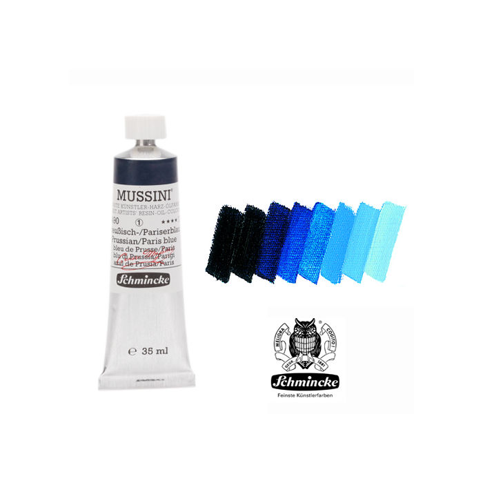 SALE MUSSINI K�nstler-�lfarbe, Preu�ischblau, 35ml