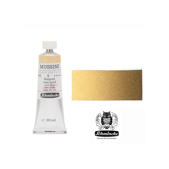 SALE MUSSINI K�nstler-�lfarbe, Rotgold, 35 ml