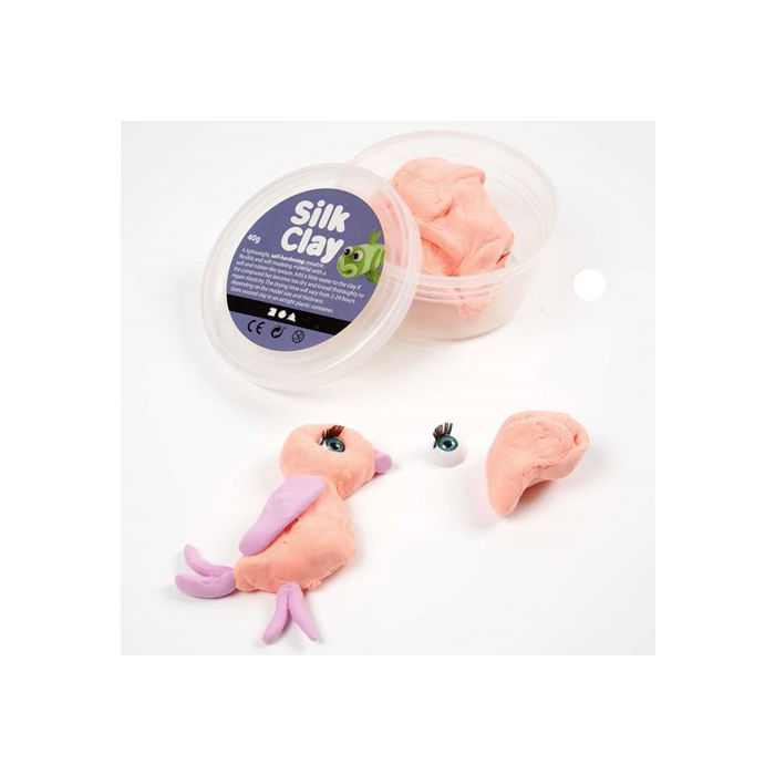 SALE Silk Clay Modelliermasse, 40g, wei� Bild 2