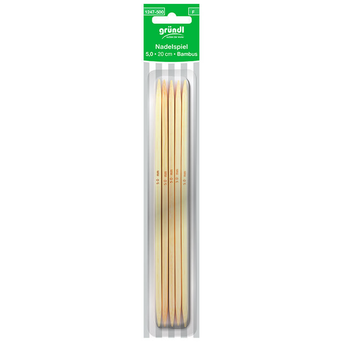 SALE Strumpfstricknadel aus Bambus St�rke: 2,50, 20cm
