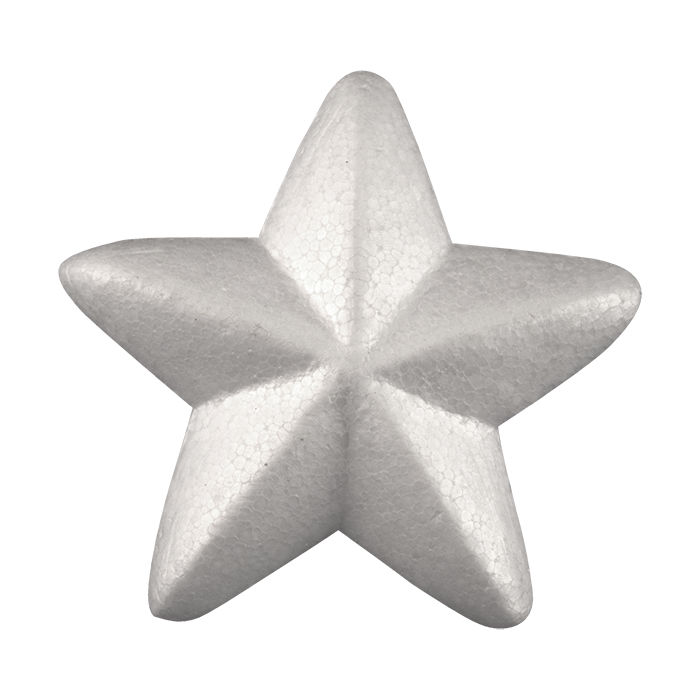 SALE Styropor-Stern, 9,5 cm, 1 St�ck PREISHIT