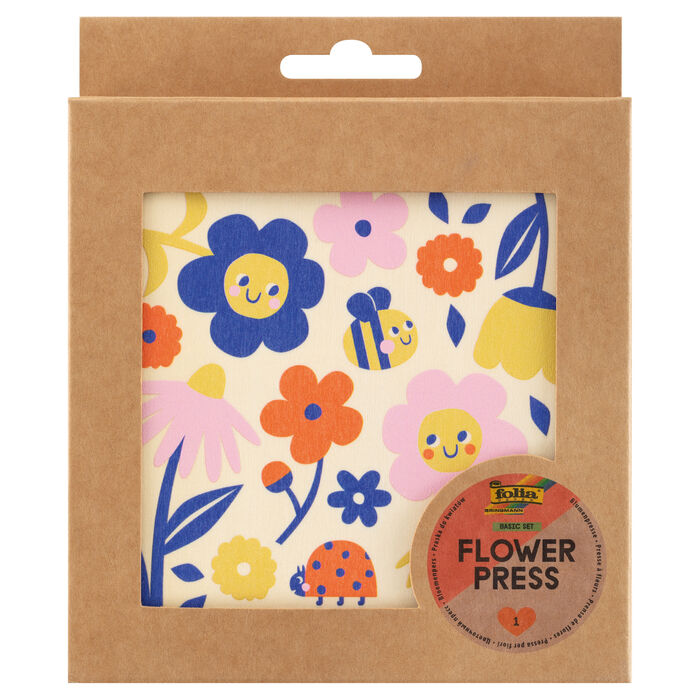 NEU Bl�tenpresse / Blumenpresse, 14,5 x 14,5cm